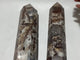 2 Piece Moroccan Agate Tower Point