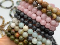 5 Types Bracelet Rose Quartz&Crazy Agate Wholesale -Wholesale Crystals
