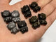 Mini Gold & Silver Sheen Obsidian Hello Kitty Carving Wholesale -Wholesale Crystals