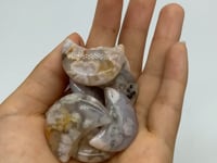 Sakura Flower Agate Moon Wholesale -Wholesale Crystals