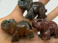 High Quality Ocean Jasper Elephant Crystals Carving Wholesale -Wholesale Crystals