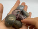 3 Types Mushroom Pyrite & Rhodonite & Ocean Jasper Wholesale -Wholesale Crystals
