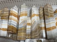 Large White & Yellow Calcite Tower Point Wholesale -Wholesale Crystals