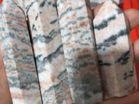 Pink Zebra Stone Tower Points Wholesale -Wholesale Crystals