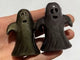 Gold Sheen & Silver Sheen Obsidian Ghost Carving Wholesale