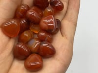 Mini Carnelian Heart 0.59in(1.5cm) Wholesale