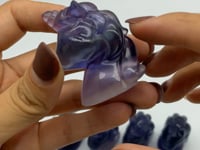 Rainbow Fluorite Unicorn Carving Wholesale