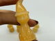 Yellow Calcite Cat Wizard Hat Carving Wholesale