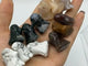 4Types Ghost Carving Wholesale Moss Agate & Ocean Jasper Halloween Decorations