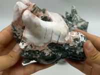 3 Pieces Moss Agate Dragon Head