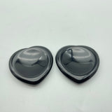 14Types Worry Stone Heart Rose Quartz Obsidian Dragon Blood Stone Wholesale -Wholesale Crystals