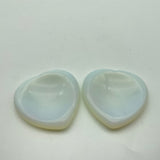14Types Worry Stone Heart Rose Quartz Obsidian Dragon Blood Stone Wholesale -Wholesale Crystals