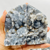 17 Pieces Druzy Sphalerite Ice Cream Shape Carving -Wholesale Crystals