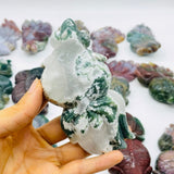 15 Pieces Ocean Jasper Beautiful Goldfish Carving -Wholesale Crystals