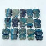 15 Pieces Trolleite Hello Kitty Crystal Carving -Wholesale Crystals