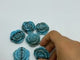Blue Hemimorphite Rose Flower Carving Crystal Wholesale -Wholesale Crystals