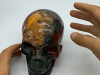 Beautiful Africa Blood Skull Carving