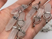 Clear Quartz Double Points Pendant Crystal Wholesale -Wholesale Crystals