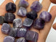 Mini Chevron Amethyst Cube Tumbled Wholesale -Wholesale Crystals