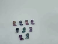 Rainbow Fluorite Sock Christmas Boots Carving Wholesale -Wholesale Crystals