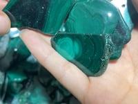 Malachite Small Free Form Slab Wholesale -Wholesale Crystals