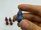 Mini Snowman Carving Wholesale Red Jasper Lapis Lazuli -Wholesale Crystals