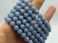 Angelite Crystal Bracelet 0.3in(8mm) Wholesale