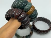 Hematite & Ocean Jasper Bracelet Crystal Wholesale -Wholesale Crystals