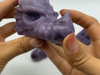 Lepidolite Dragon Head Carving Crystal Wholesale -Wholesale Crystals