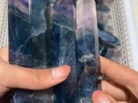 Blue Purple Fluorite 4-6in Tower Wholesale -Wholesale Crystals