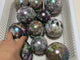 11 Pieces Aura Sphalerite Sphere Ball