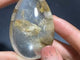 Silver Rutile Quartz Mixed Mica Teardrop Shape -Wholesale Crystals