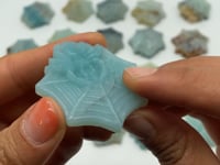 21 Pieces Caribbean Calcite Spider Carving -Wholesale Crystals