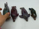 4 Pieces Ocean Jasper Dolphin Fish Carving -Wholesale Crystals