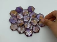 17 Pieces Beautiful High Quality Ametrine Star Of David Crystals -Wholesale Crystals