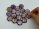17 Pieces Beautiful High Quality Ametrine Star Of David Crystals -Wholesale Crystals