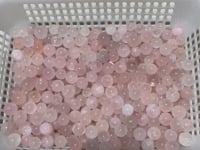 468 Pieces Mini Madagascar Pink Rose Quartz Spheres -Wholesale Crystals