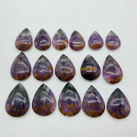 16 Pieces Auralite 23 Teardrop Pendant Crystal DIY -Wholesale Crystals