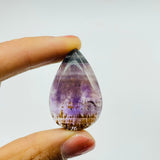 16 Pieces Auralite 23 Teardrop Pendant Crystal DIY -Wholesale Crystals