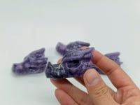 Lepidolite Dragon Head Carving Wholesale -Wholesale Crystals