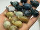 4 Types Turtle Carving Wholesale Caribbean & Moss Agate -Wholesale Crystals