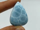 High Quality Dominican Republic Larimar Waterdrop Shape Diy Pendant