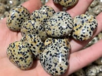 Dalmatian Heart Stone 1.1in(3cm) Wholesale -Wholesale Crystals