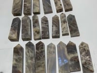 20 Pieces Large Sunstone Mixed Moonstone High Quality Four-Sided Points