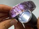 High Grade Amethyst Cacoxenite Super7 Bracelet (HGUB07) -Wholesale Crystals