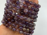 Natural Amethyst Mixed Garden Quartz Lodolite Bracelets Wholesale -Wholesale Crystals