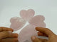 Rose Quartz Heart Gua Sha Facial Tool -Wholesale Crystals