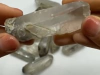 17 Pieces Raw Black Rutile Crystals -Wholesale Crystals