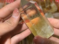 Heat Treatment Fat Citrine Quartz Point Wholesale -Wholesale Crystals