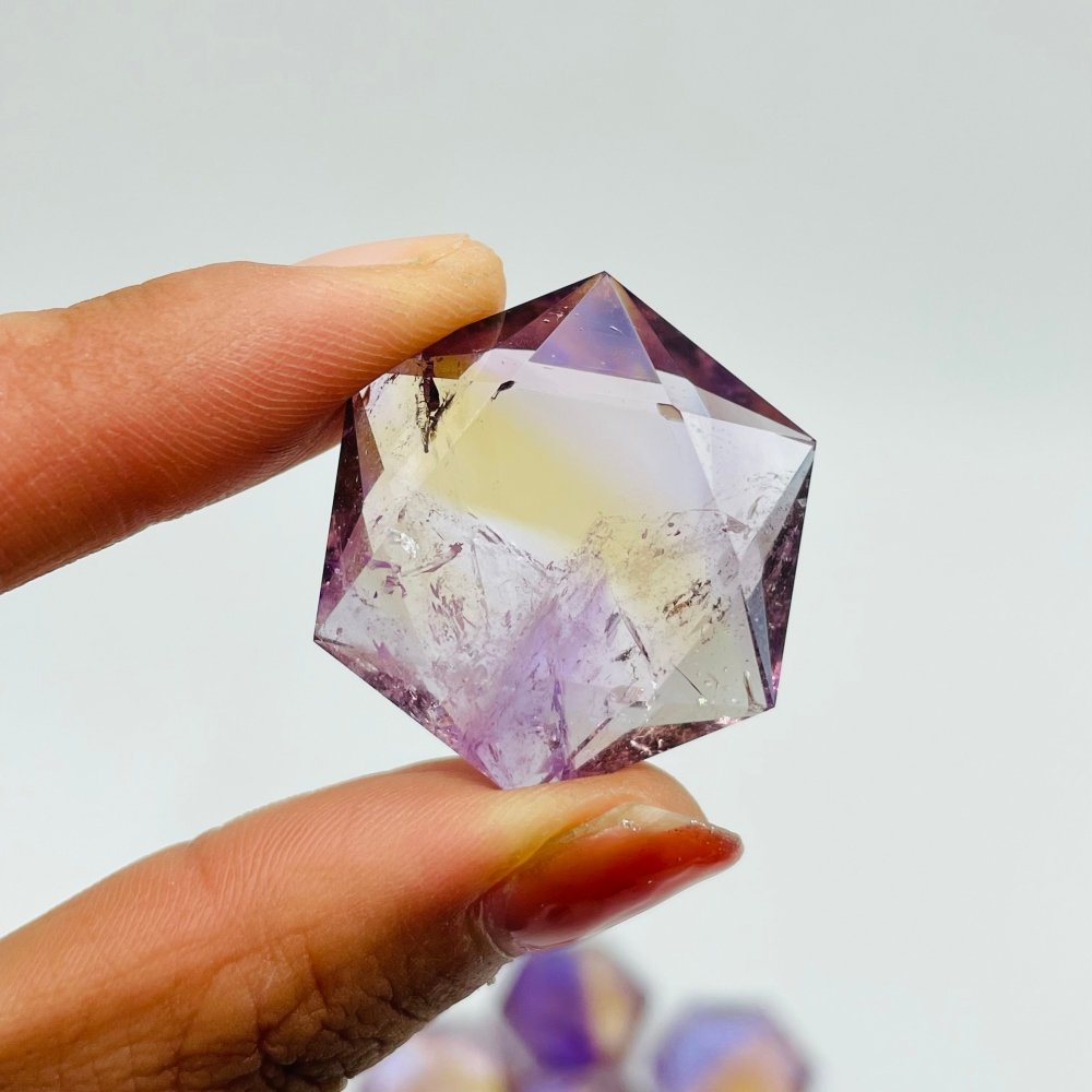 17 Pieces Beautiful High Quality Ametrine Star Of David Crystals -Wholesale Crystals